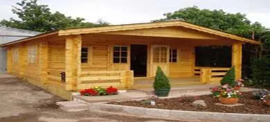 Leisure / Home Office log cabin, Torwood Country Lodges